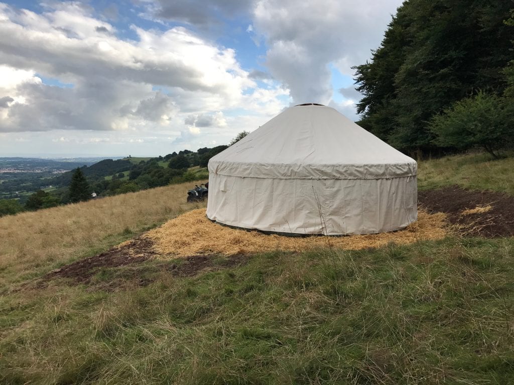 An example from Woodland Yurts