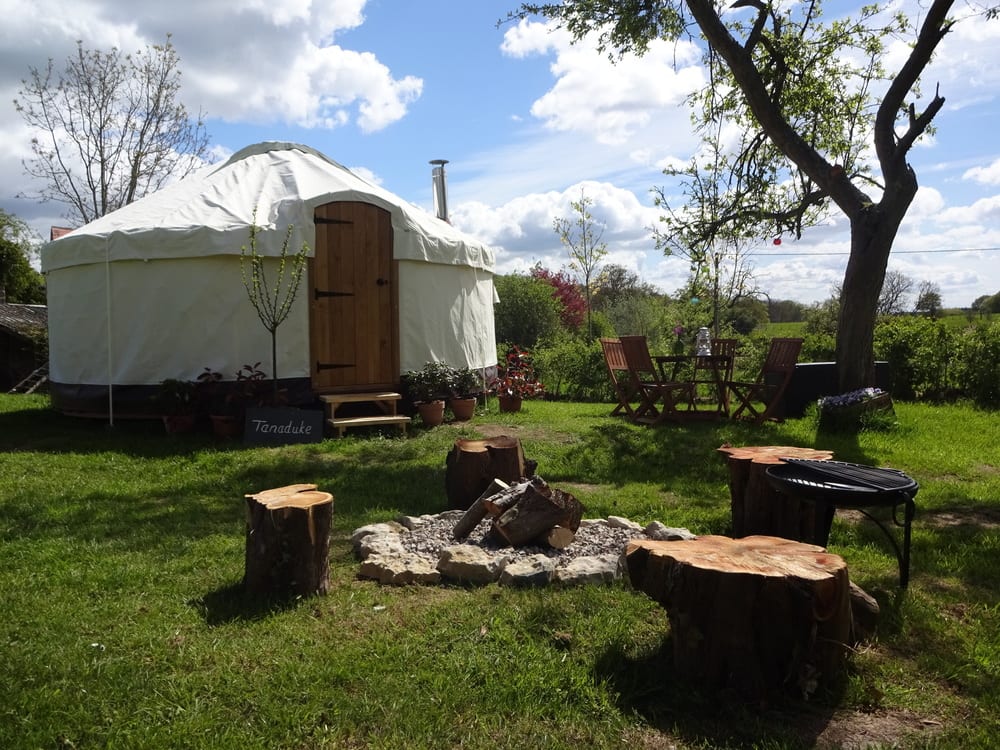 Buying a yurt for a campsite