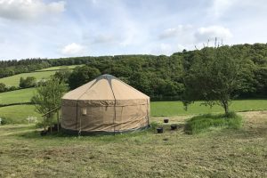 Sixteen foot yurt