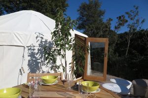 yurt holiday in Scotland